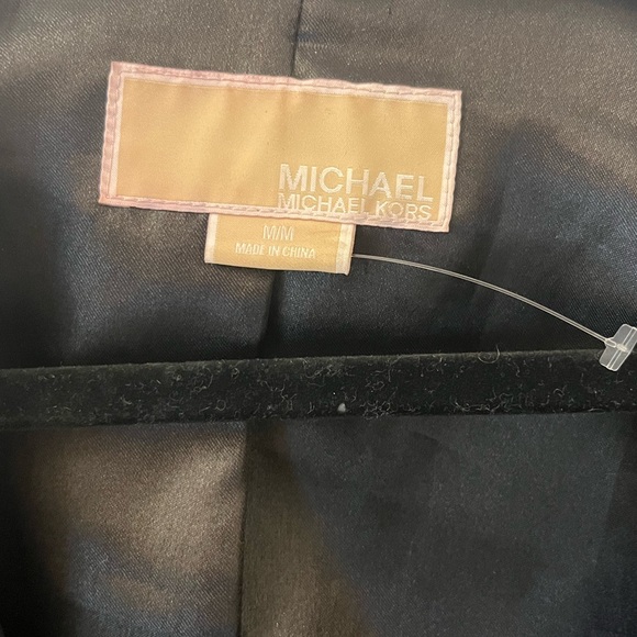 Michael Kors Leather Jacket with silver studs - Picture 3 of 16